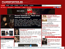 Tablet Screenshot of filmreporter.de
